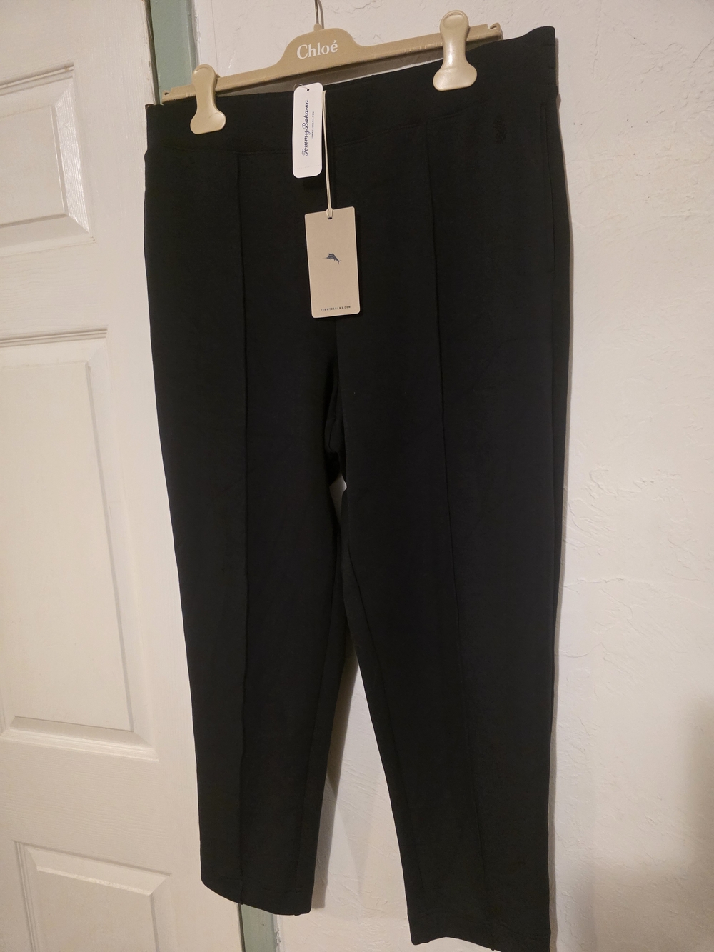 Tommy Bahama Black Women's Straight-Leg Pants